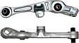 SET-MORK641594 Front, Driver and Passenger Side, Lower, Frontward Control Arm, Moog R-Series