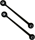 SET-MORK641781-2 Rear, Driver and Passenger Side, Upper, Frontward Control Arm, Moog R-Series