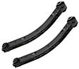 SET-MORK641876 Rear, Driver and Passenger Side, Upper Control Arm, Moog R-Series