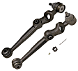 SET-MORK80055 Front, Driver and Passenger Side, Lower Control Arm, Moog R-Series