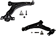 SET-MORK80407 Front, Driver and Passenger Side, Lower Control Arm, Moog R-Series
