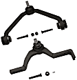SET-MORK8708 Front, Driver and Passenger Side, Upper Control Arm, Steel, Moog R-Series