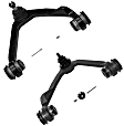 SET-MORK8722-F Front, Driver and Passenger Side, Upper Control Arm, Moog R-Series