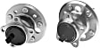 SET-MPAWH512206-R Rear, Driver and Passenger Side Wheel Hub, With Bearing