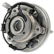 SET-MPAWH513232-F Front, Driver and Passenger Side Wheel Hub, With Bearing