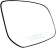Driver and Passenger Side Mirror Glass, Heated, No Blind Spot Feature