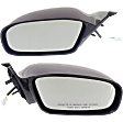 Driver and Passenger Side Mirrors, Power, Non-Folding, Non-Heated, Paintable, No Signal Light, No Memory, No Puddle Light, No Auto-Dimming, No Blind Spot Feature