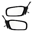 Driver and Passenger Side Mirrors, Manual Adjust, Non-Folding, Non-Heated, Paintable, No Signal Light, No Memory, No Puddle Light, No Auto-Dimming, No Blind Spot Feature