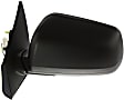 Driver and Passenger Side Mirrors, Power, Manual Folding, Non-Heated, Textured Black, No Signal Light, No Memory, No Puddle Light, No Auto-Dimming, No Blind Spot Feature