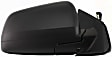 Driver and Passenger Side Mirrors, Power, Manual Folding, Non-Heated, Textured Black, No Signal Light, No Memory, No Puddle Light, No Auto-Dimming, No Blind Spot Feature