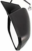 Driver and Passenger Side Mirrors, Power, Non-Folding, Heated, Textured Black, No Signal Light, No Memory, No Puddle Light, No Auto-Dimming, No Blind Spot Feature
