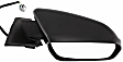 Driver and Passenger Side Mirrors, Power, Non-Folding, Heated, Textured Black, No Signal Light, No Memory, No Puddle Light, No Auto-Dimming, No Blind Spot Feature
