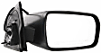 Driver and Passenger Side Mirrors, Power, Non-Folding, Heated, Textured Black, No Signal Light, No Memory, No Puddle Light, No Auto-Dimming, No Blind Spot Feature