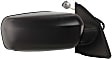 Driver and Passenger Side Mirror, Power Adjust, Non-Heated, Non-Folding, Textured Black, No Signal Light, No Memory, No Puddle Light, No Auto-Dimming, No Blind Spot Feature