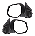 Driver and Passenger Side Mirrors, Power, Manual Folding, Heated, Paintable, No Signal Light, No Memory, No Puddle Light, No Auto-Dimming, No Blind Spot Feature