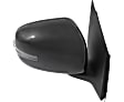 Driver and Passenger Side Mirrors, Power, Manual Folding, Non-Heated, Paintable, In-housing Signal Light, No Memory, No Puddle Light, No Auto-Dimming, No Blind Spot Feature