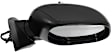 2011 Mitsubishi Outlander - Driver and Passenger Side Mirror, Power Adjust, Non-Heated, Paintable, Manual Folding, No Signal Light, No Blind Spot Feature, No Memory, No Puddle Light, No Auto-Dimming
