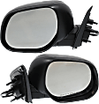 2014 Mitsubishi Outlander Sport - Driver and Passenger Side Mirror, Power Adjust, Heated, Paintable, Manual Folding, No Signal Light, No Blind Spot Feature, No Memory, No Puddle Light, No Auto-Dimming, Sport Utility