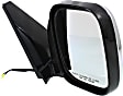 Driver and Passenger Side Mirrors, Power, Manual Folding, Heated, Chrome, No Signal Light, No Memory, No Puddle Light, No Auto-Dimming, No Blind Spot Feature