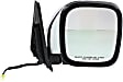 Driver and Passenger Side Mirrors, Power, Manual Folding, Heated, Chrome, No Signal Light, No Memory, No Puddle Light, No Auto-Dimming, No Blind Spot Feature