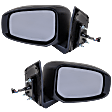 Driver and Passenger Side Mirror, Power Adjust, Heated, Manual Folding, Paintable, In-housing Signal Light, No Memory, No Puddle Light, No Auto-Dim, No Blind Spot Feature