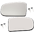 2000-2002 Mercedes Benz S430 - Driver and Passenger Side Mirror Glass, Heated, No Blind Spot Feature