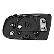 2000-2002 Mercedes Benz S430 - Driver and Passenger Side Mirror Glass, Heated, No Blind Spot Feature