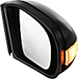 Driver and Passenger Side Mirrors, Power Adjust, Manual Folding, Heated, Paintable, In-housing Signal Light, No Memory, No Puddle Light, No Auto-Dimming, No Blind Spot Feature