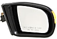 2000-2003 Mercedes Benz E320 - Driver and Passenger Side Mirrors, Power, Manual Folding, Heated, Paintable, In-housing Signal Light, With memory, No Puddle Light, No Auto-Dimming, No Blind Spot Feature