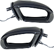 Driver and Passenger Side Mirrors, Power Adjust, Manual Folding, Heated, Paintable, In-housing Signal Light, No Memory, With Puddle Light, No Auto-Dimming, No Blind Spot Feature