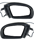 Driver and Passenger Side Mirrors, Power, Power Folding, Heated, Paintable, In-housing Signal Light, No Memory, With Puddle Light, No Auto-Dimming, No Blind Spot Feature
