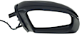 Driver and Passenger Side Mirrors, Power, Power Folding, Heated, Paintable, In-housing Signal Light, No Memory, With Puddle Light, No Auto-Dimming, No Blind Spot Feature