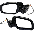 Driver and Passenger Side Mirrors, Power Adjust, Manual Folding, Heated, Paintable, In-housing Signal Light, With memory, No Puddle Light, No Auto-Dimming, No Blind Spot Feature