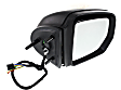 2009 Mercedes Benz GL450 - Driver and Passenger Side Mirror, Power Adjust, Heated, Paintable, Power Folding, In-housing Signal Light, No Blind Spot Feature, With Memory, With Puddle Light, No Auto-Dimming