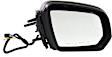 2009 Mercedes Benz GL450 - Driver and Passenger Side Mirror, Power Adjust, Heated, Paintable, Power Folding, In-housing Signal Light, No Blind Spot Feature, With Memory, With Puddle Light, No Auto-Dimming