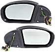 2004 Mercedes Benz E320 - Driver and Passenger Side Mirror, Power Adjust, Heated, Paintable, Power Folding, In-housing Signal Light, No Blind Spot Feature, With Memory, No Puddle Light, No Auto-Dimming