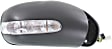 2004 Mercedes Benz E320 - Driver and Passenger Side Mirror, Power Adjust, Heated, Paintable, Power Folding, In-housing Signal Light, No Blind Spot Feature, With Memory, No Puddle Light, No Auto-Dimming