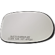 Driver and Passenger Side Mirror Glass, Heated, No Blind Spot Feature