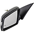 2014-2016 Mercedes Benz CLA45 AMG - Driver and Passenger Side Mirror, Power Adjust, Heated, Manual Folding, Paintable, In-housing Signal Light, With Memory, With Puddle Light, No Auto-Dim, With Blind Spot Detection in Glass