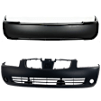 Front and Rear Primed Bumper Cover CAPA Certified