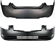 Front and Rear Primed Bumper Cover