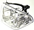 Driver and Passenger Side Halogen Headlight, With bulb(s), OE Replacement