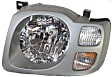 Driver and Passenger Side Headlights, with Bulbs, Halogen, Sport Utility