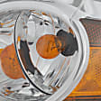 2004 Nissan Sentra - Driver and Passenger Side Halogen Headlight, With bulb(s), OE Replacement, Sedan