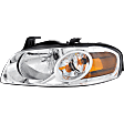 2004 Nissan Sentra - Driver and Passenger Side Halogen Headlight, With bulb(s), OE Replacement, Sedan