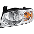 2004 Nissan Sentra - Driver and Passenger Side Halogen Headlight, With bulb(s), OE Replacement, Sedan