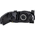 2004 Nissan Sentra - Driver and Passenger Side Halogen Headlight, With bulb(s), OE Replacement, Sedan