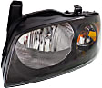 2004 Nissan Sentra - Driver and Passenger Side Halogen Headlight, With bulb(s), OE Replacement, Sedan