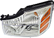 2007 Nissan Titan - Driver and Passenger Side Halogen Headlight, With bulb(s), OE Replacement