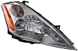 Driver and Passenger Side Halogen Headlight, With bulb(s), OE Replacement